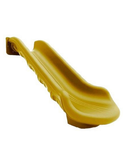 Гірка для спуска з литого пластика Н-100 см, жовта